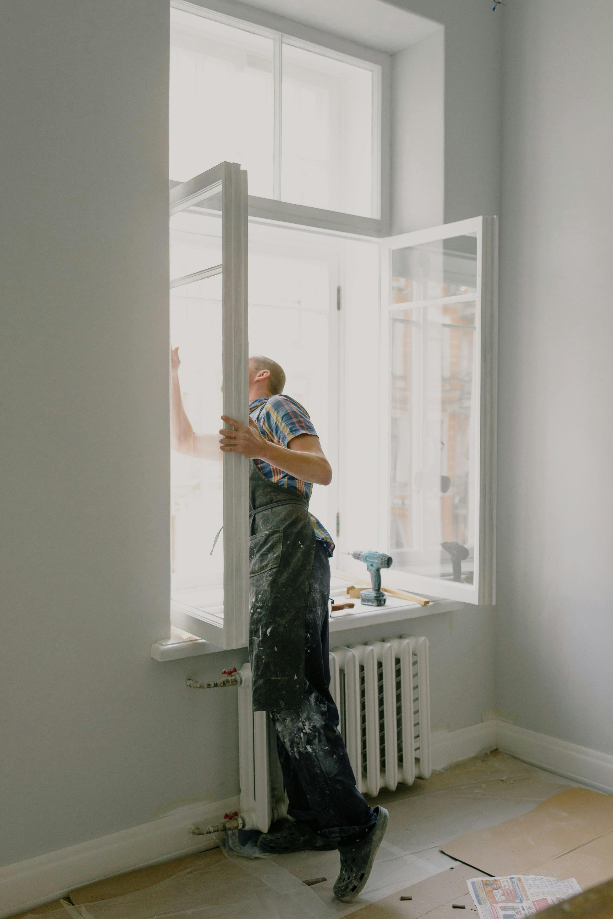 Professional window installation